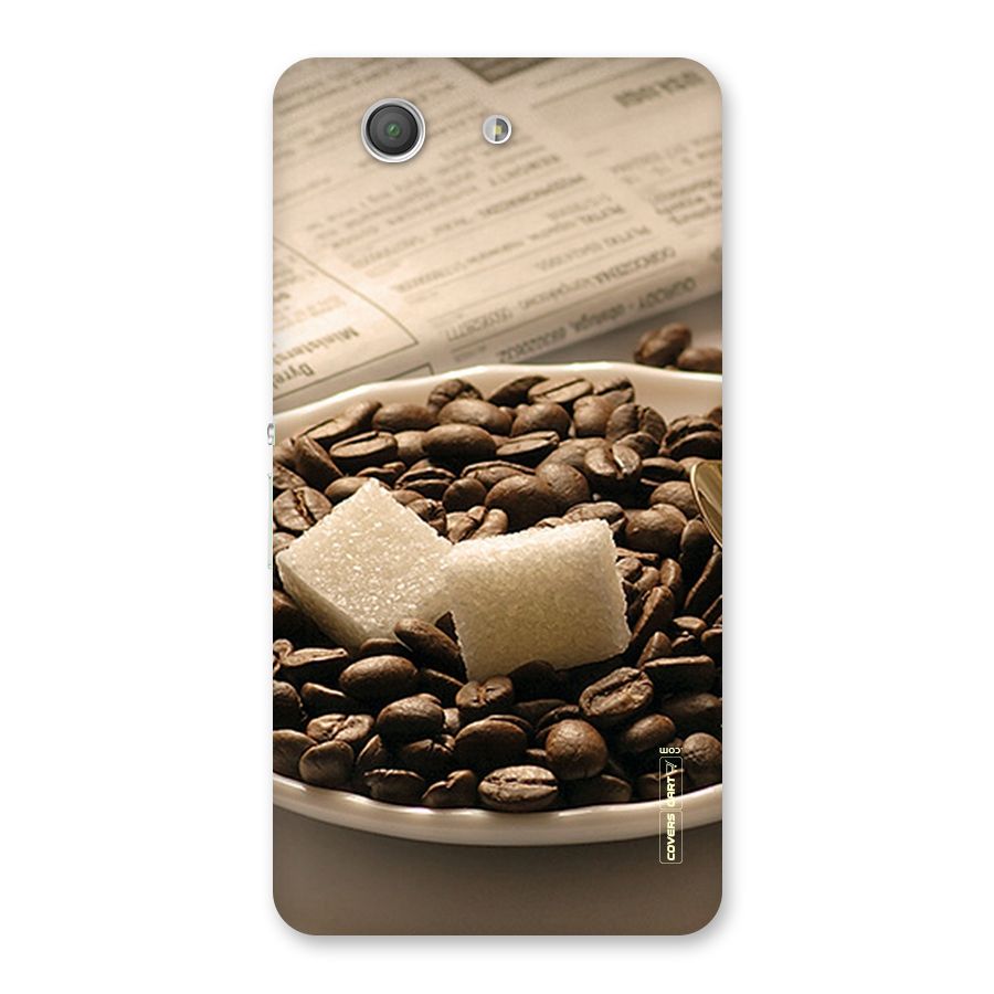 Coffee And Sugar Cubes Back Case for Xperia Z3 Compact