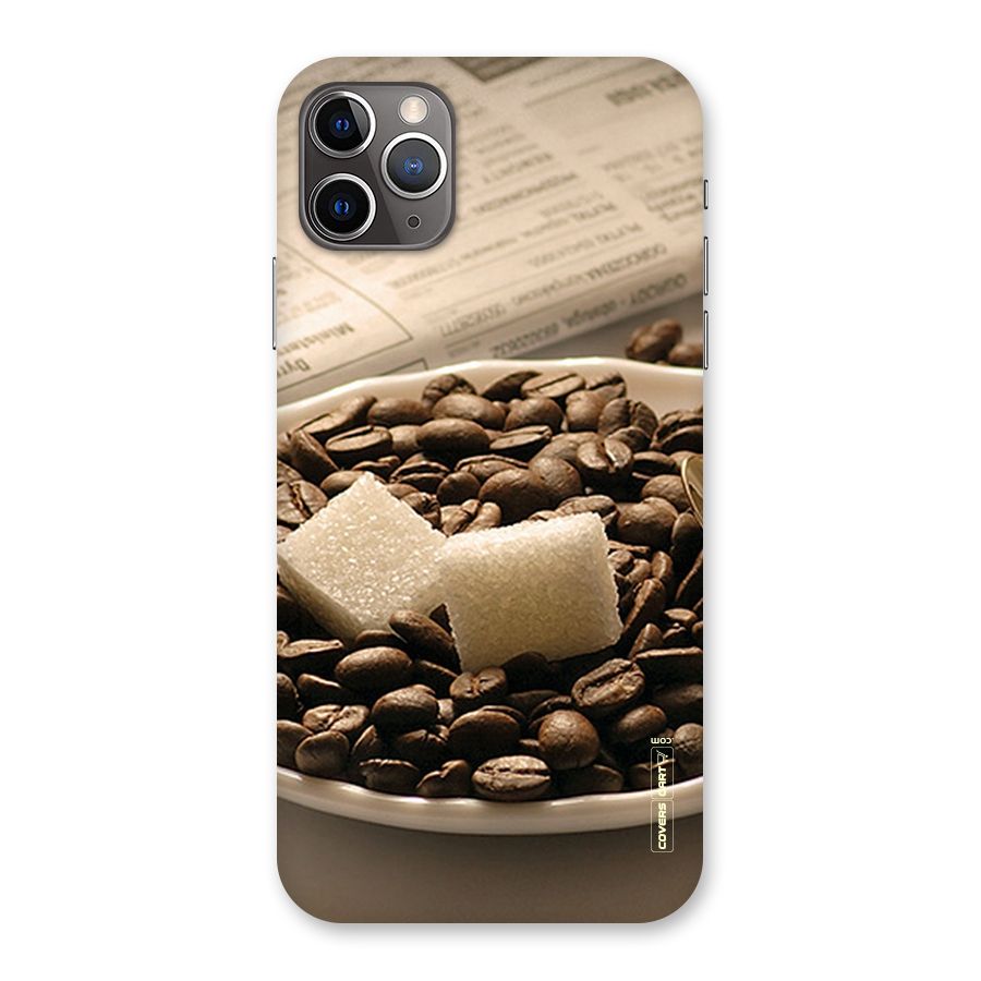 Coffee And Sugar Cubes Back Case for iPhone 11 Pro Max