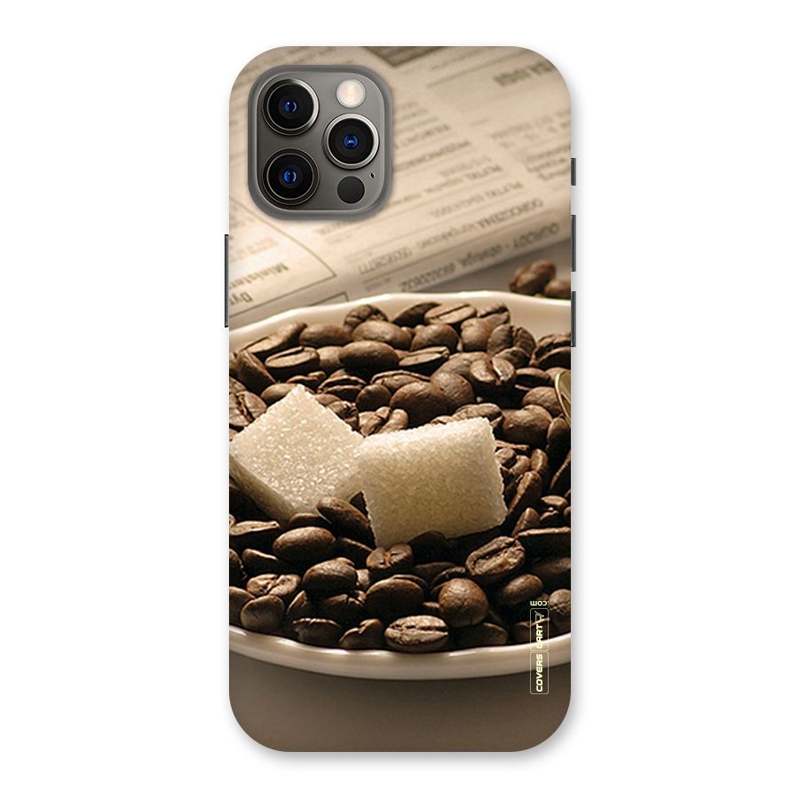 Coffee And Sugar Cubes Back Case for iPhone 12 Pro