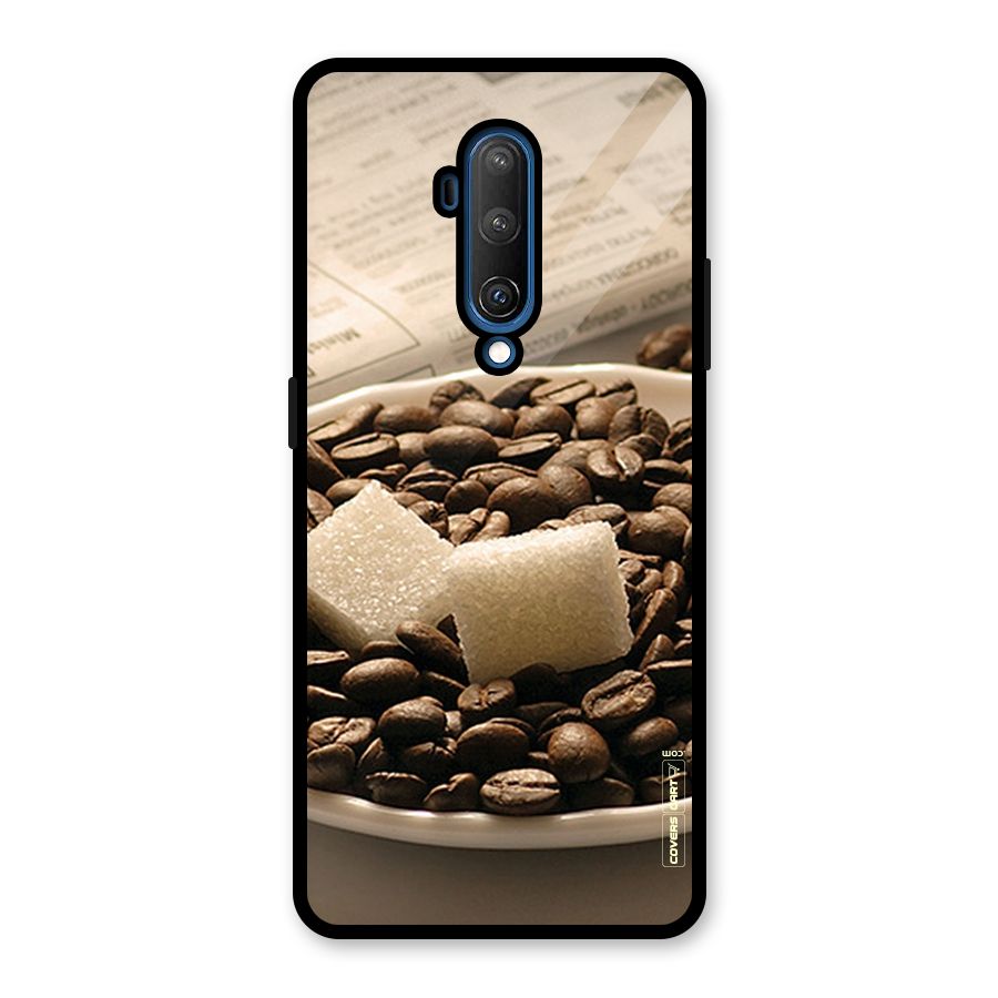 Coffee And Sugar Cubes Glass Back Case for OnePlus 7T Pro