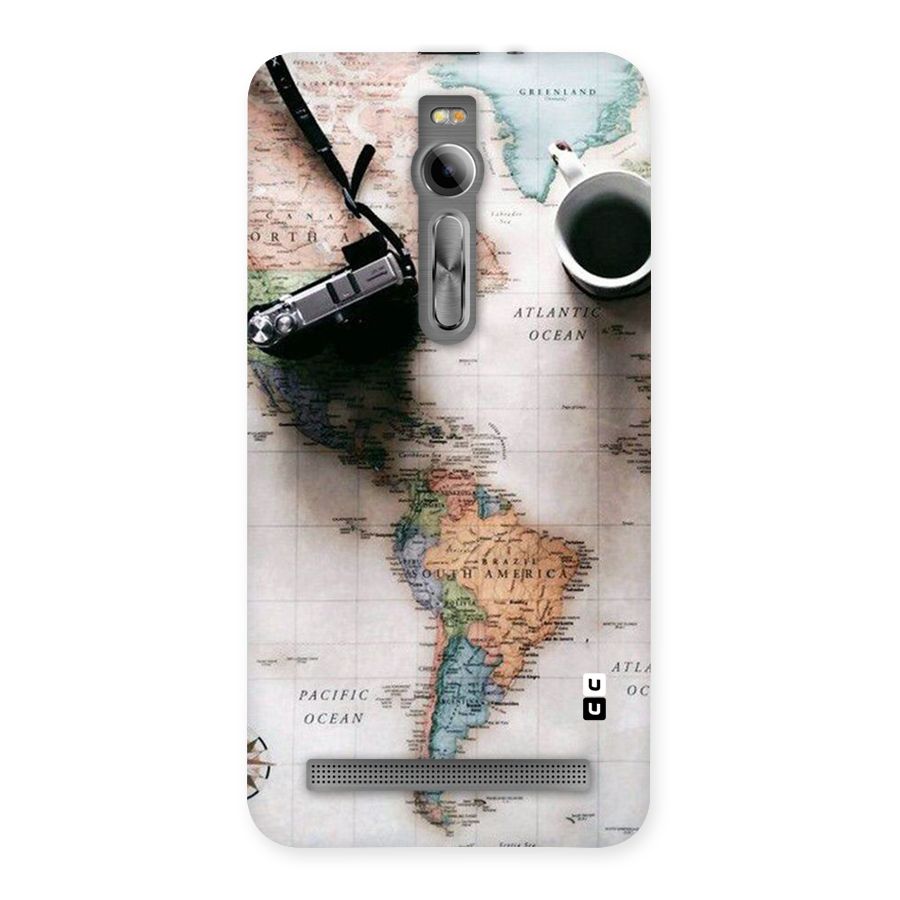 Coffee And Travel Back Case for Asus Zenfone 2
