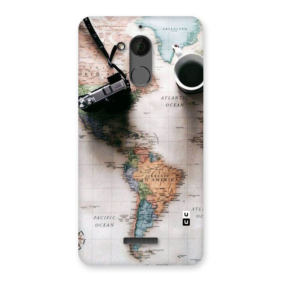 Coffee And Travel Back Case for Coolpad Note 5