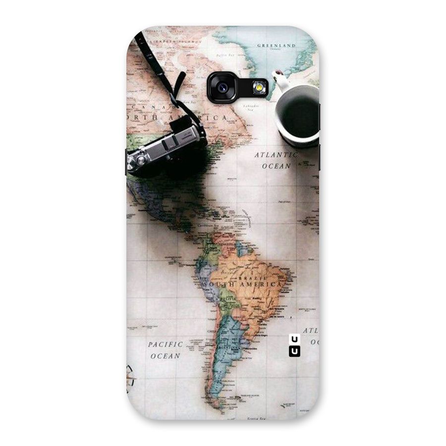 Coffee And Travel Back Case for Galaxy A5 2017