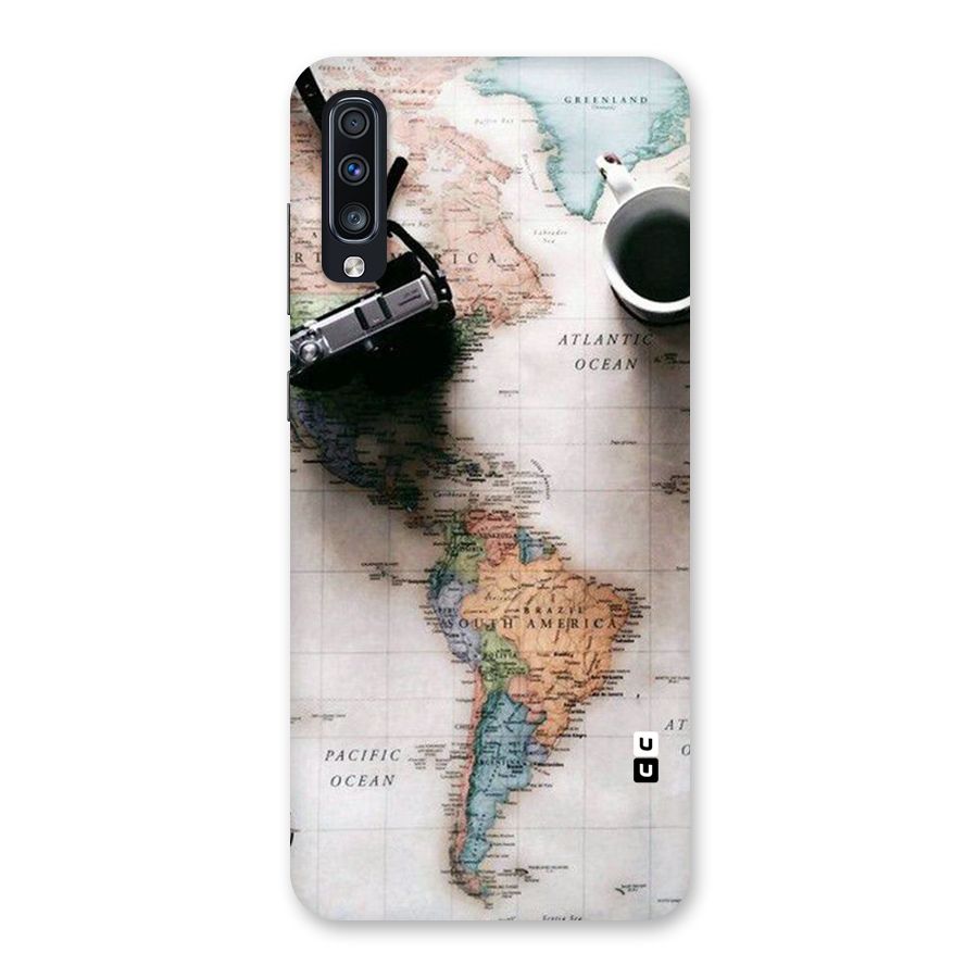 Coffee And Travel Back Case for Galaxy A70