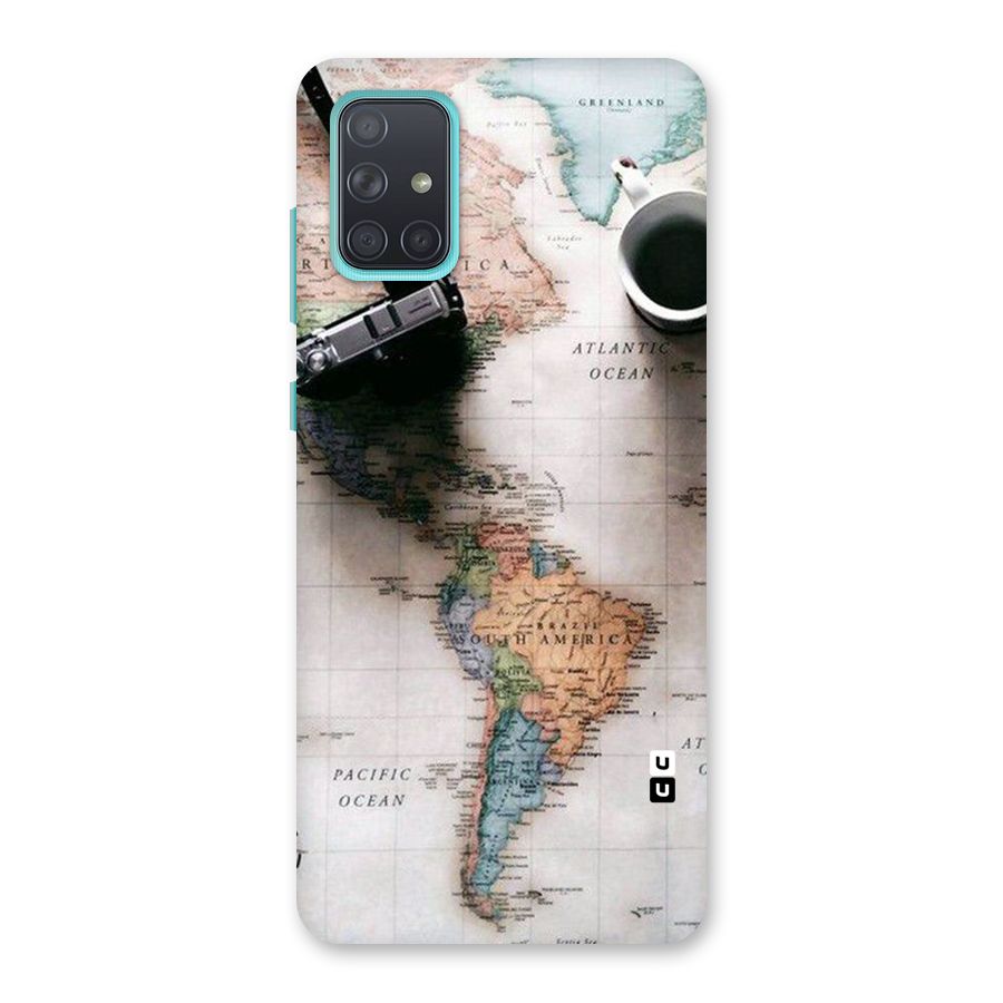 Coffee And Travel Back Case for Galaxy A71