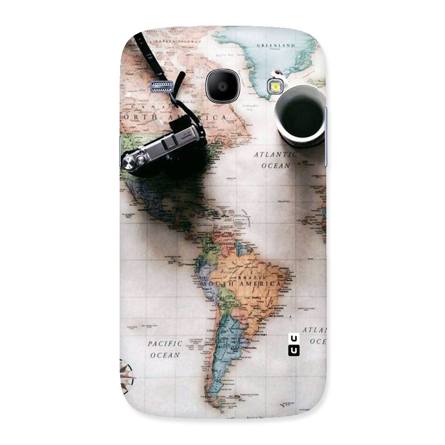 Coffee And Travel Back Case for Galaxy Core