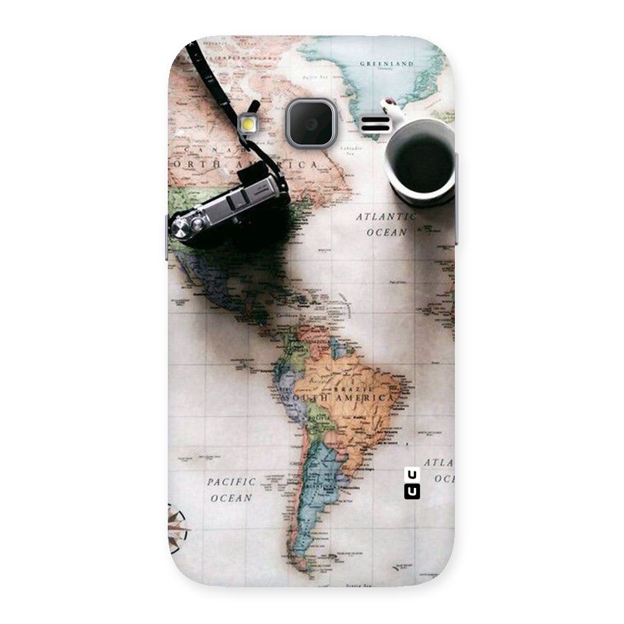 Coffee And Travel Back Case for Galaxy Core Prime