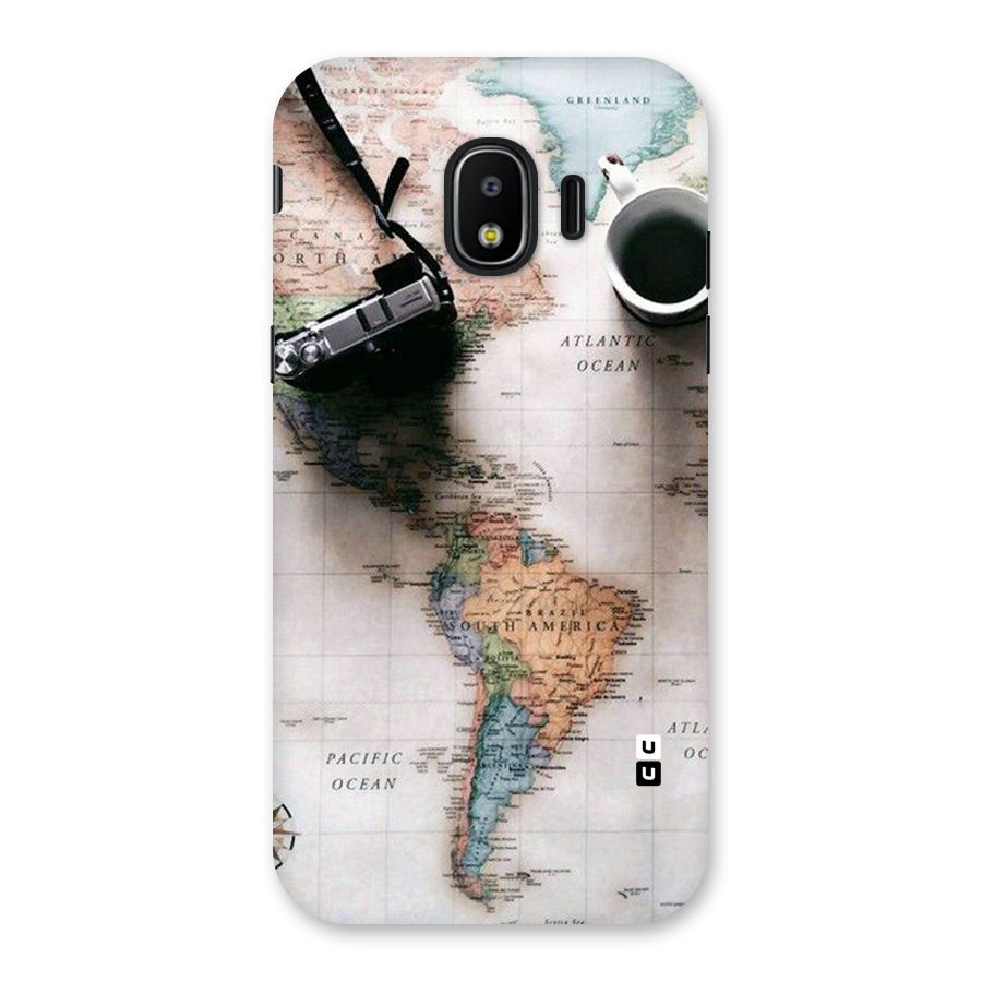 Coffee And Travel Back Case for Galaxy J2 Pro 2018