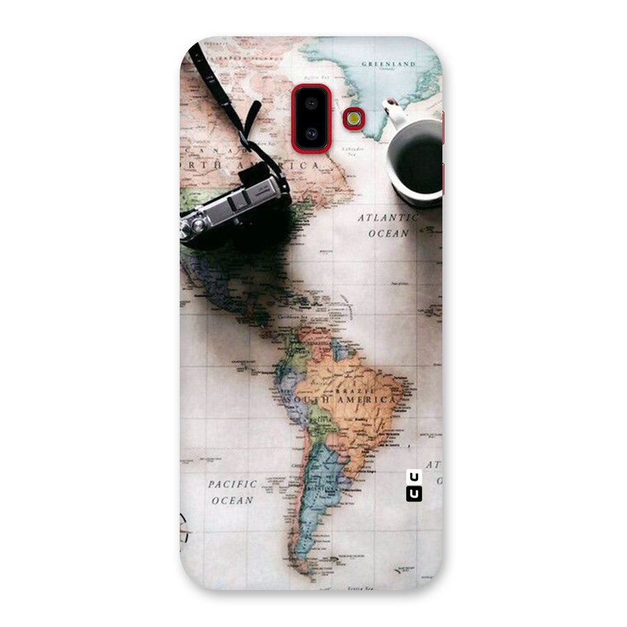 Coffee And Travel Back Case for Galaxy J6 Plus