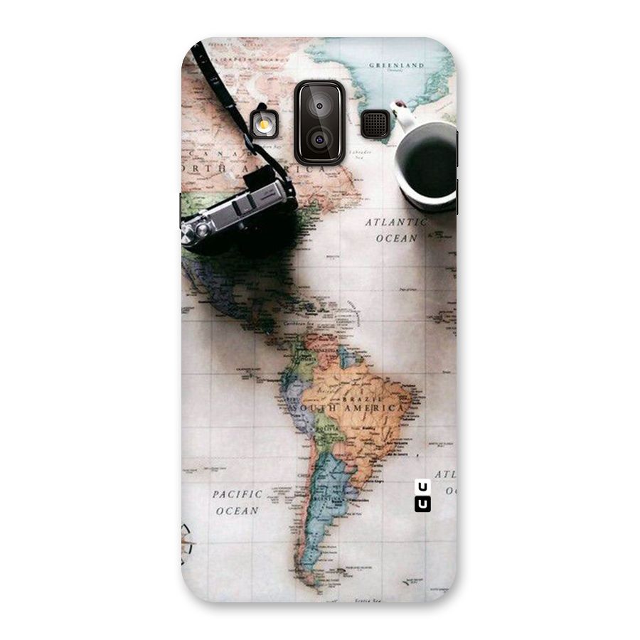 Coffee And Travel Back Case for Galaxy J7 Duo
