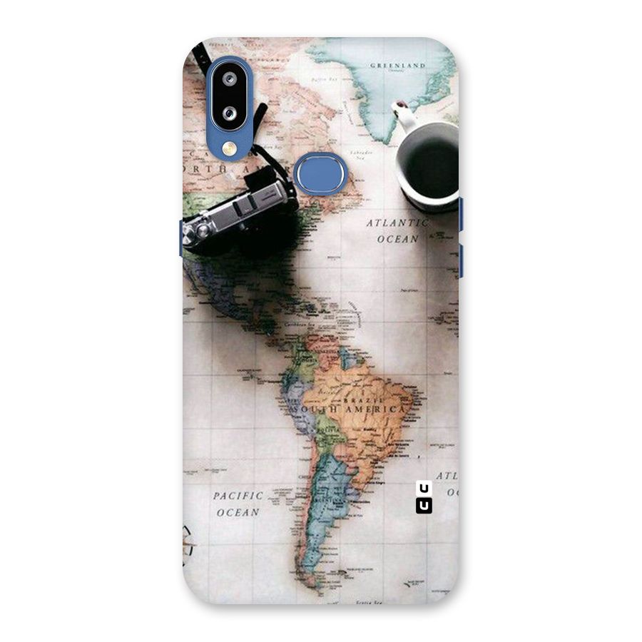 Coffee And Travel Back Case for Galaxy M01s
