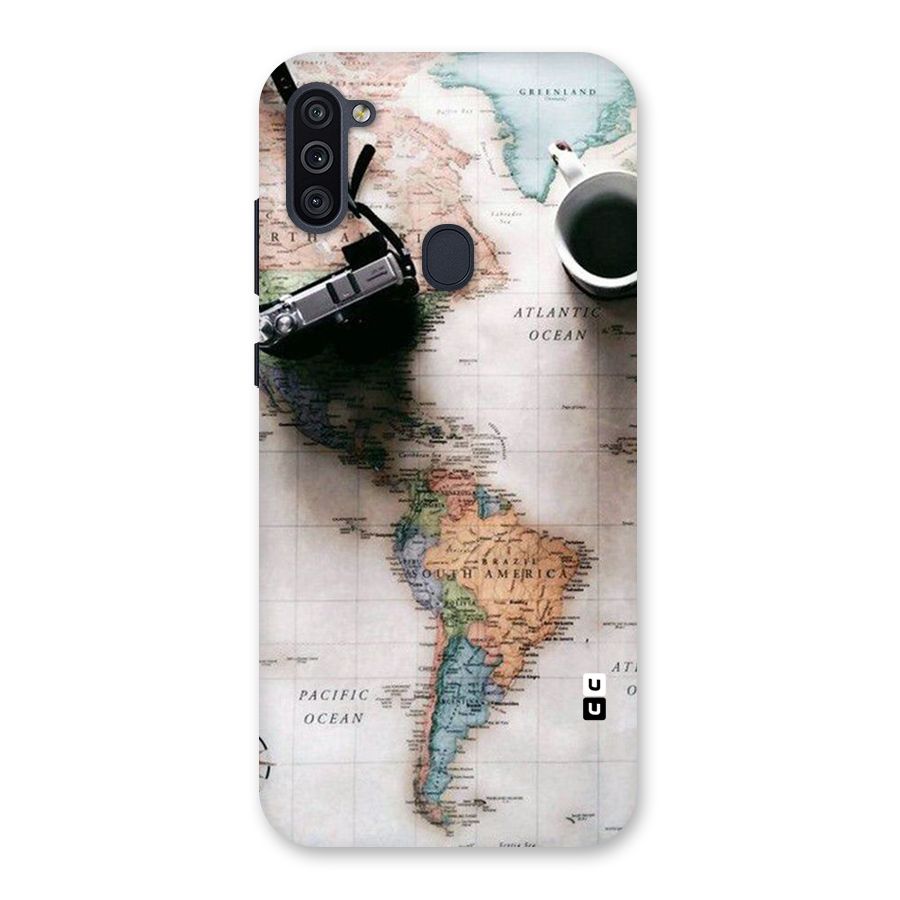 Coffee And Travel Back Case for Galaxy M11