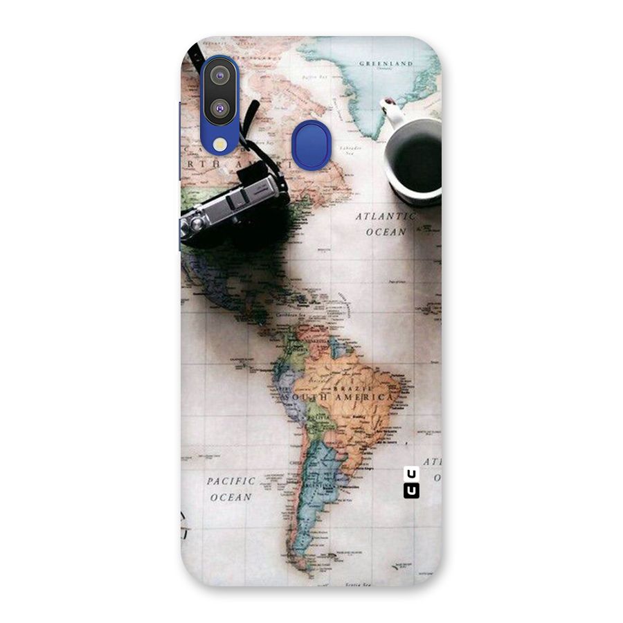 Coffee And Travel Back Case for Galaxy M20