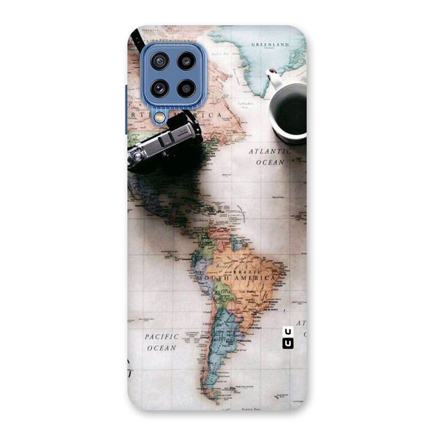 Coffee And Travel Back Case for Galaxy M32