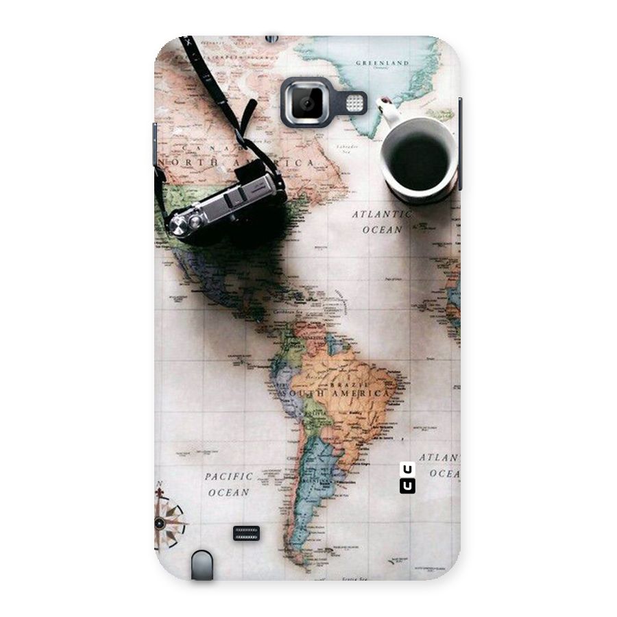 Coffee And Travel Back Case for Galaxy Note