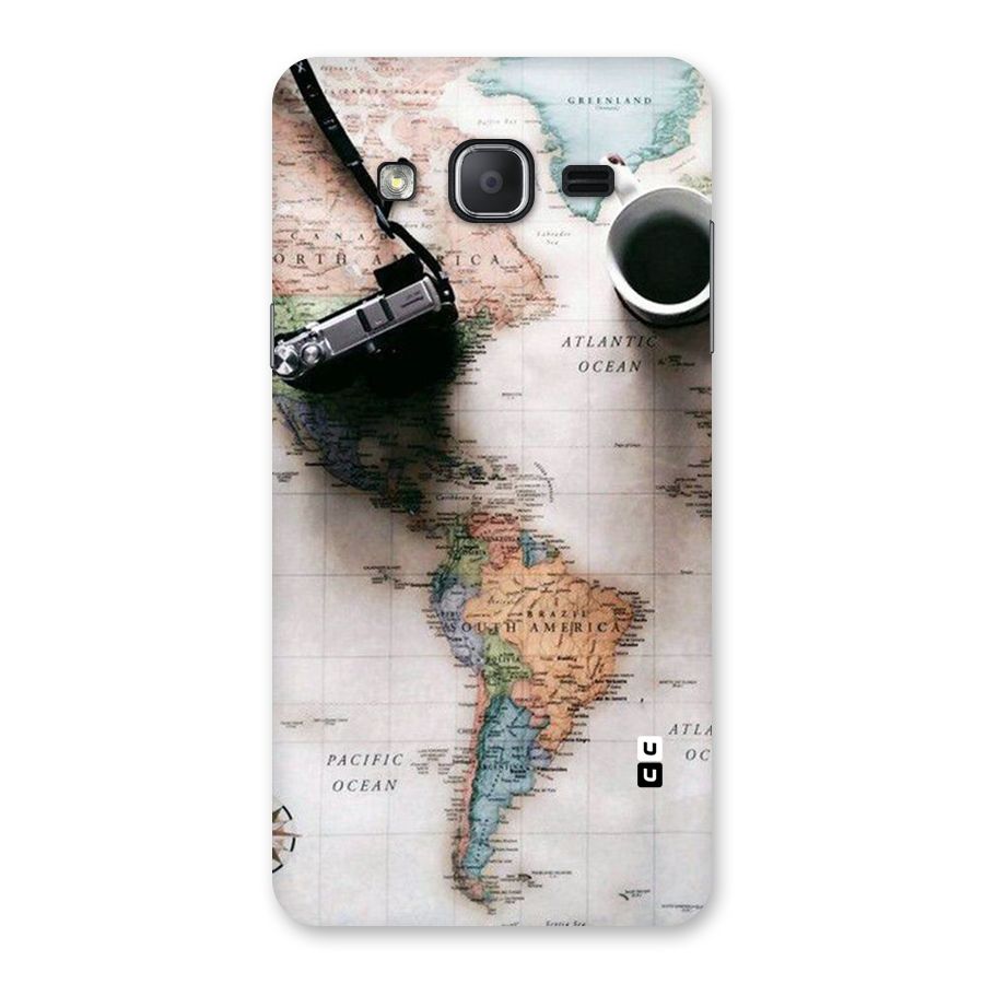 Coffee And Travel Back Case for Galaxy On7 Pro