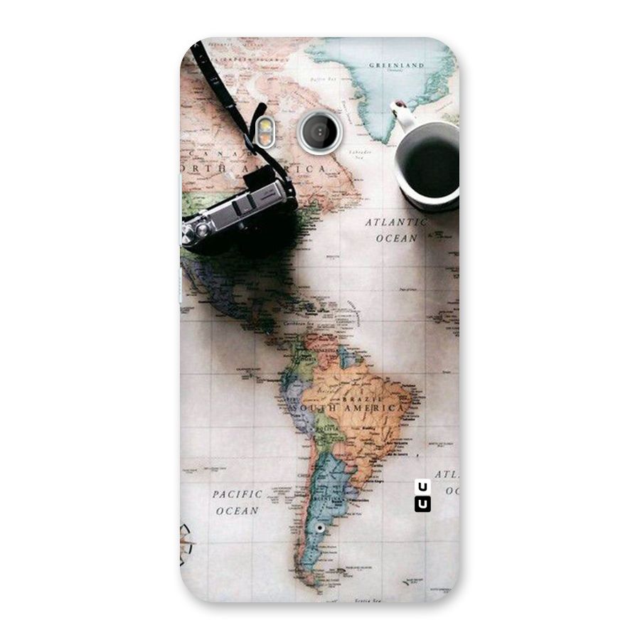 Coffee And Travel Back Case for HTC U11
