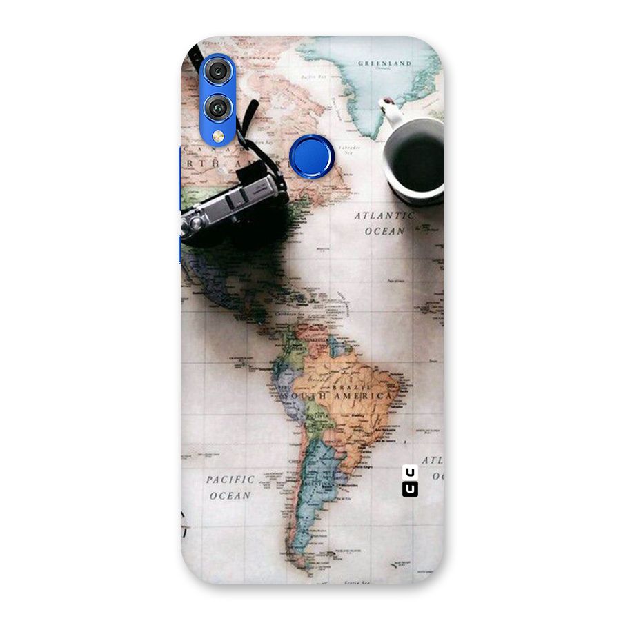 Coffee And Travel Back Case for Honor 8X