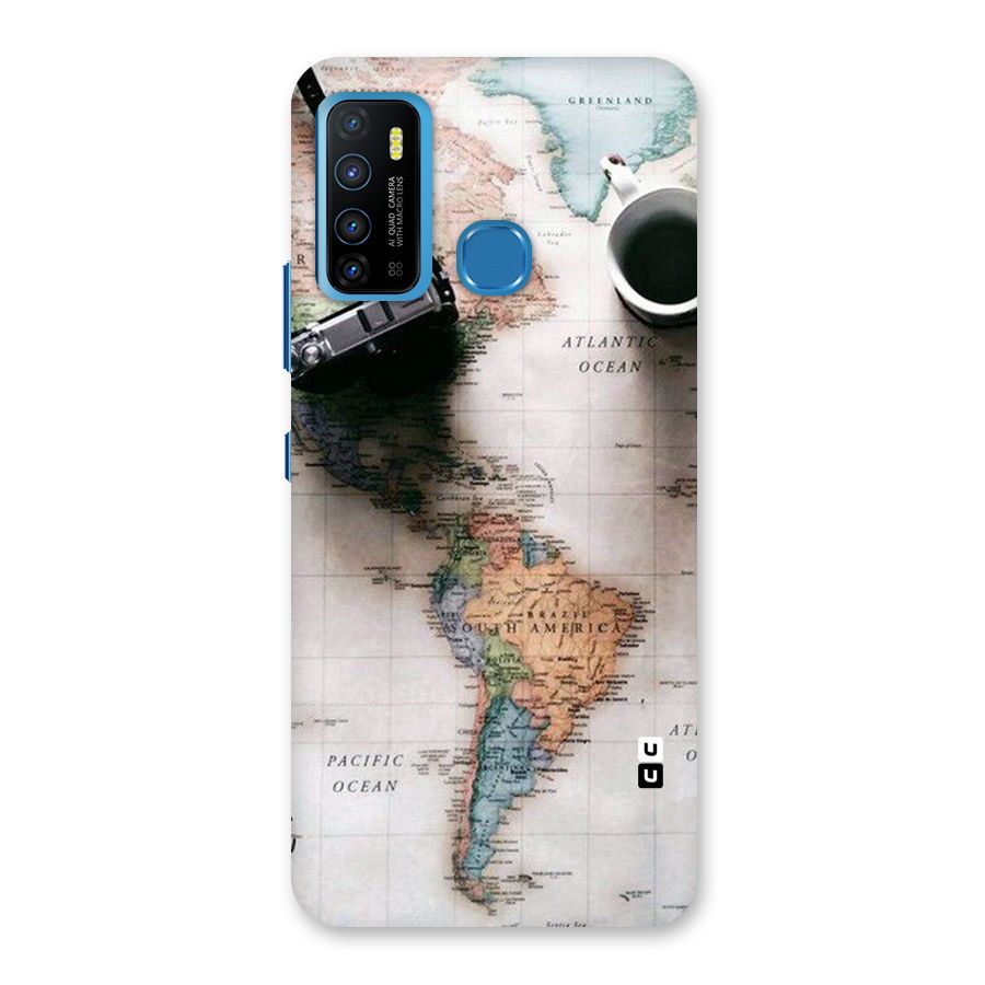 Coffee And Travel Back Case for Infinix Hot 9
