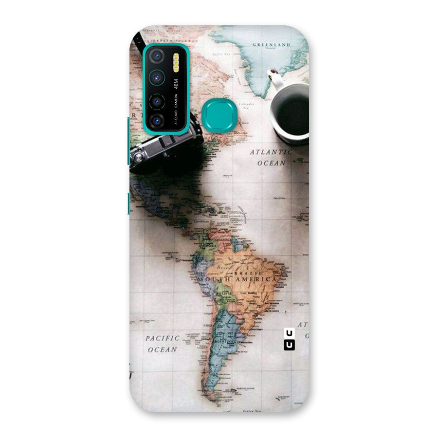 Coffee And Travel Back Case for Infinix Hot 9 Pro