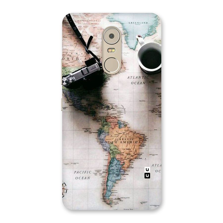 Coffee And Travel Back Case for Lenovo K6 Note