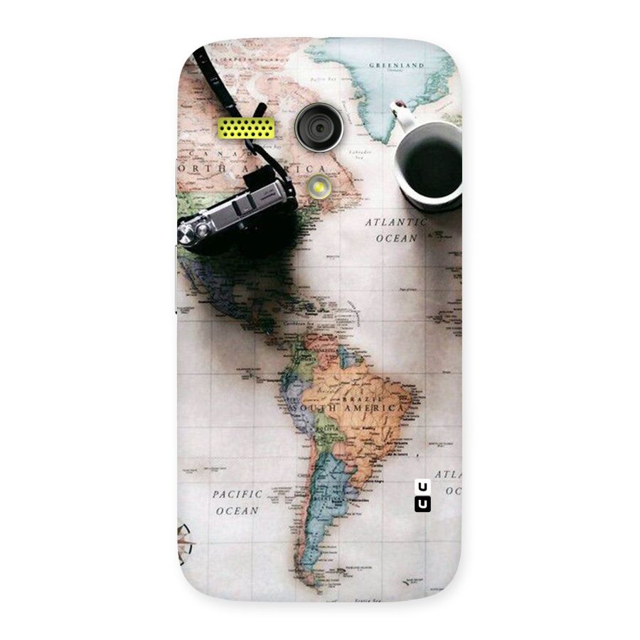 Coffee And Travel Back Case for Moto G