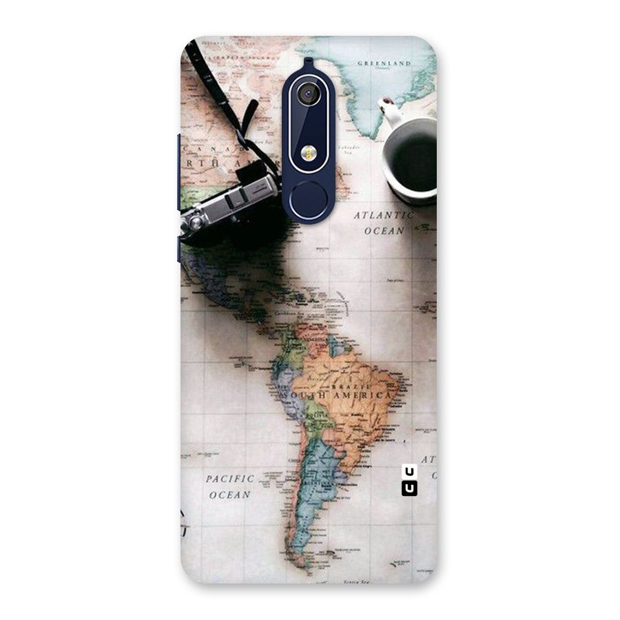Coffee And Travel Back Case for Nokia 5.1