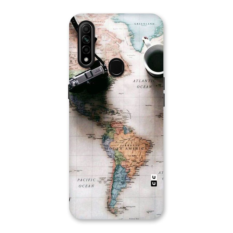 Coffee And Travel Back Case for Oppo A31