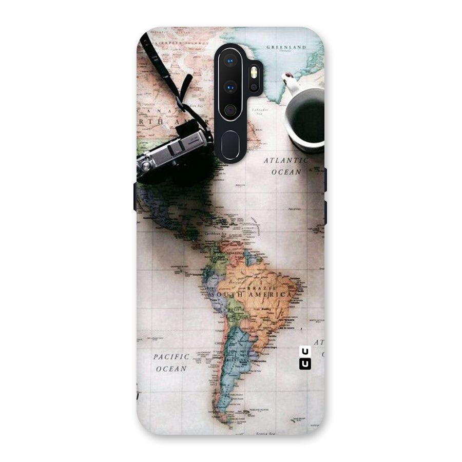 Coffee And Travel Back Case for Oppo A5 (2020)