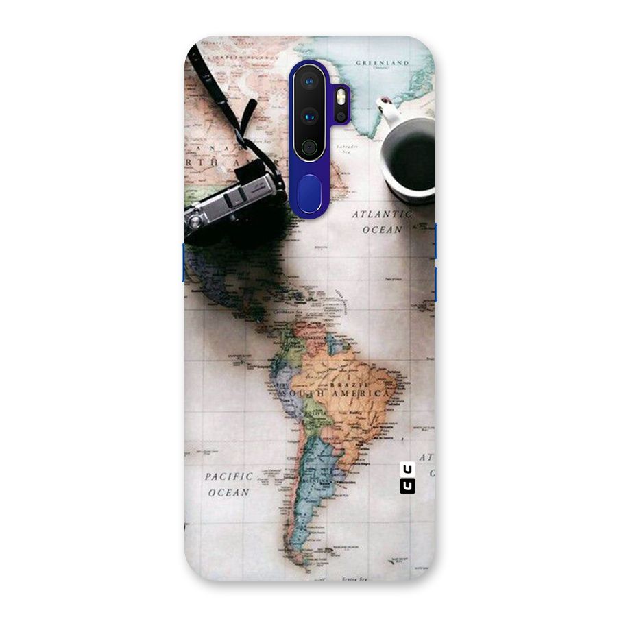 Coffee And Travel Back Case for Oppo A9 (2020)