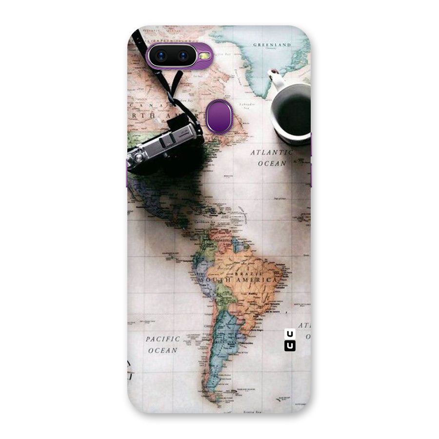 Coffee And Travel Back Case for Oppo F9