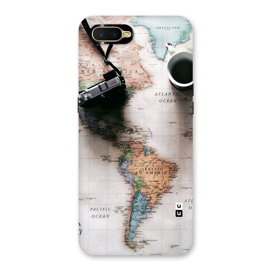 Coffee And Travel Back Case for Oppo K1