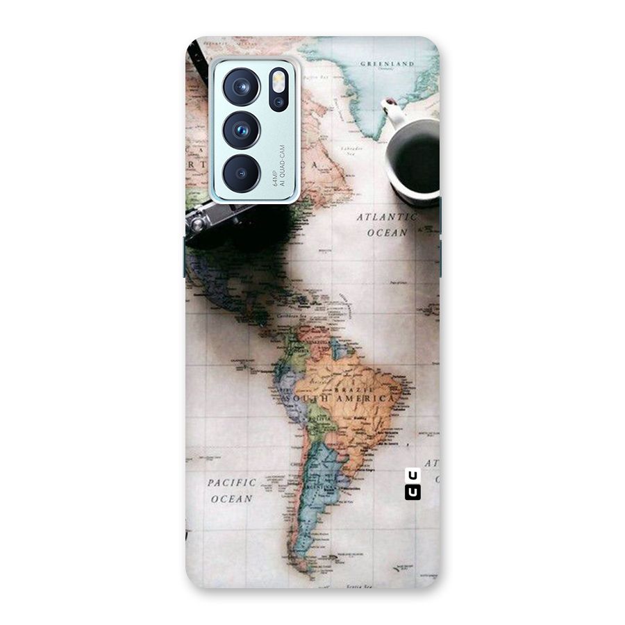 Coffee And Travel Back Case for Oppo Reno6 Pro 5G