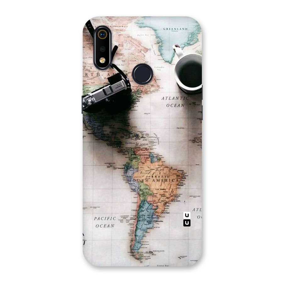 Coffee And Travel Back Case for Realme 3i