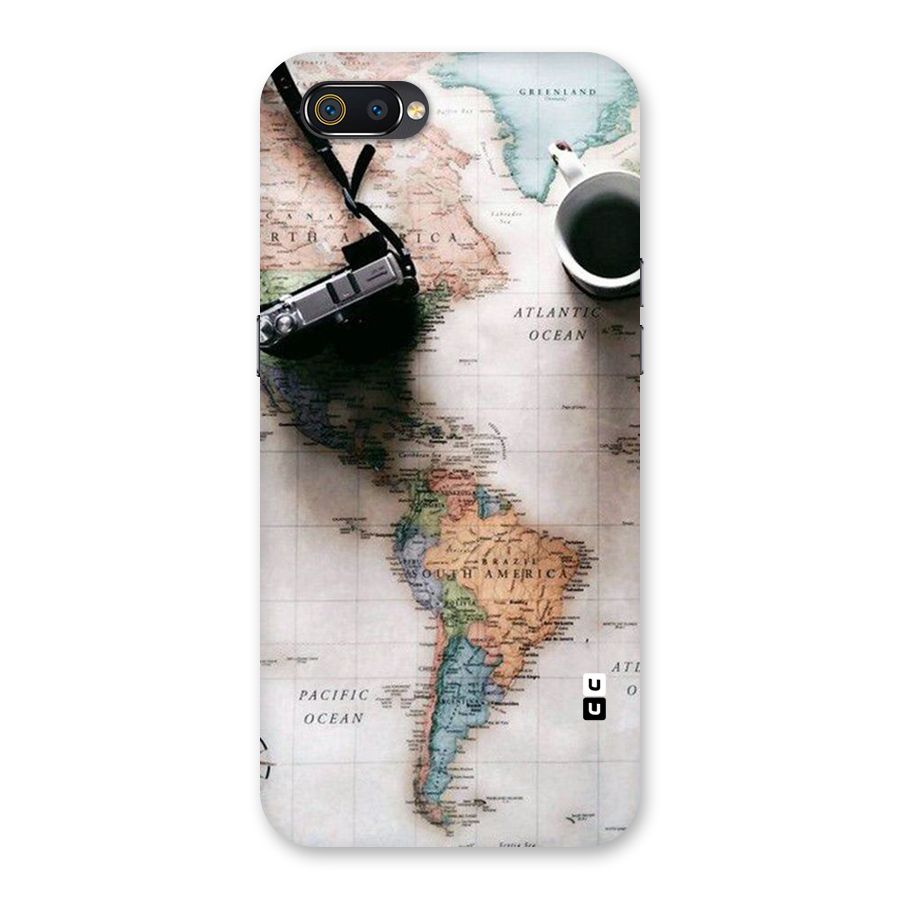 Coffee And Travel Back Case for Realme C2