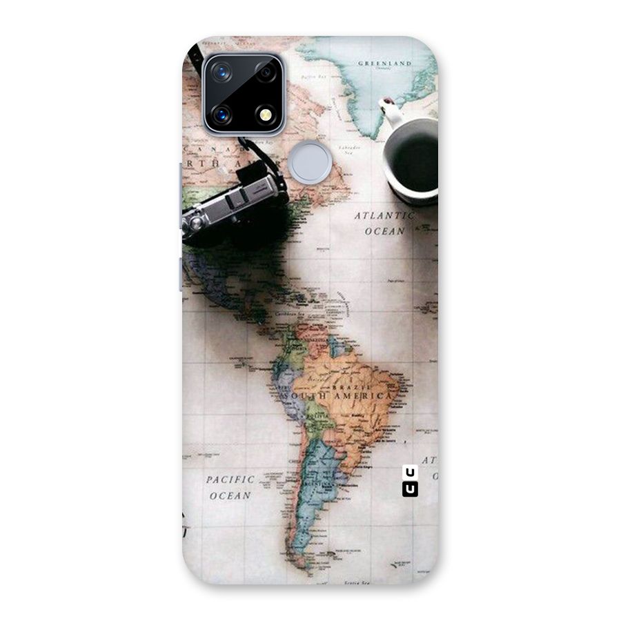 Coffee And Travel Back Case for Realme Narzo 20