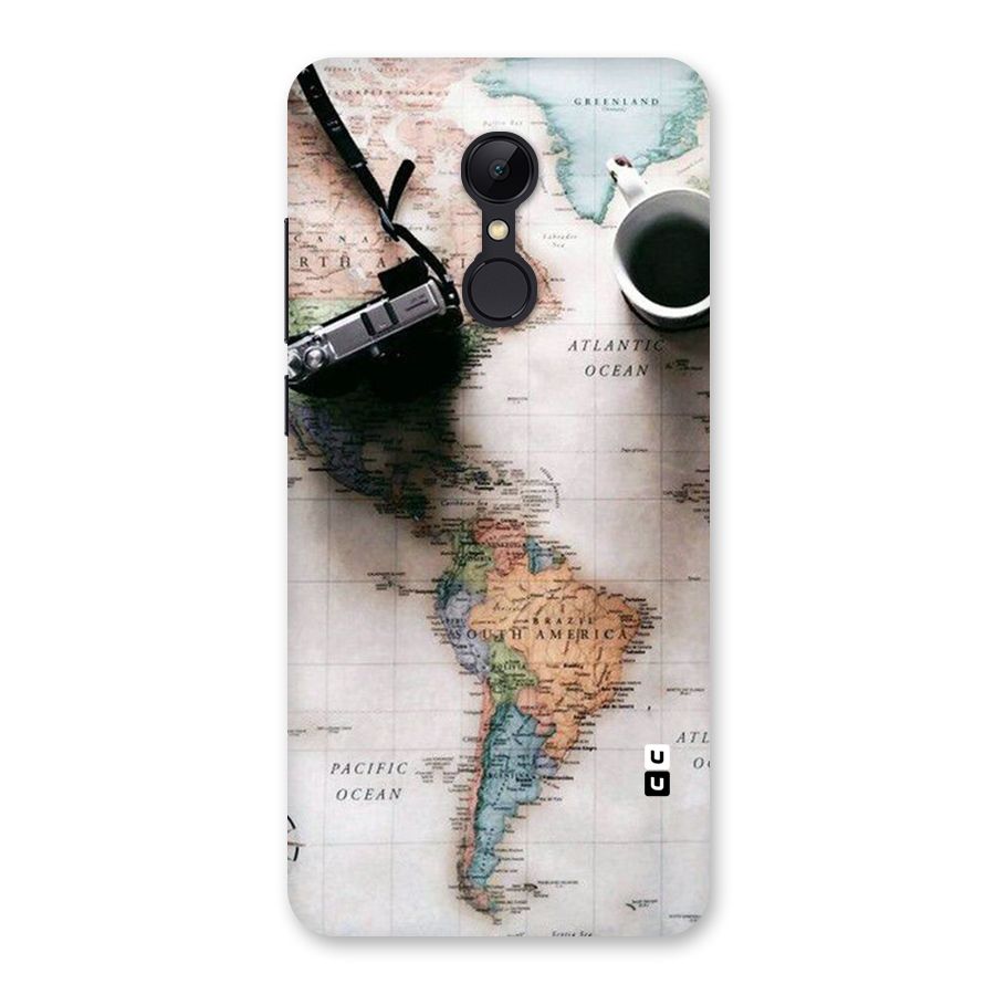 Coffee And Travel Back Case for Redmi 5