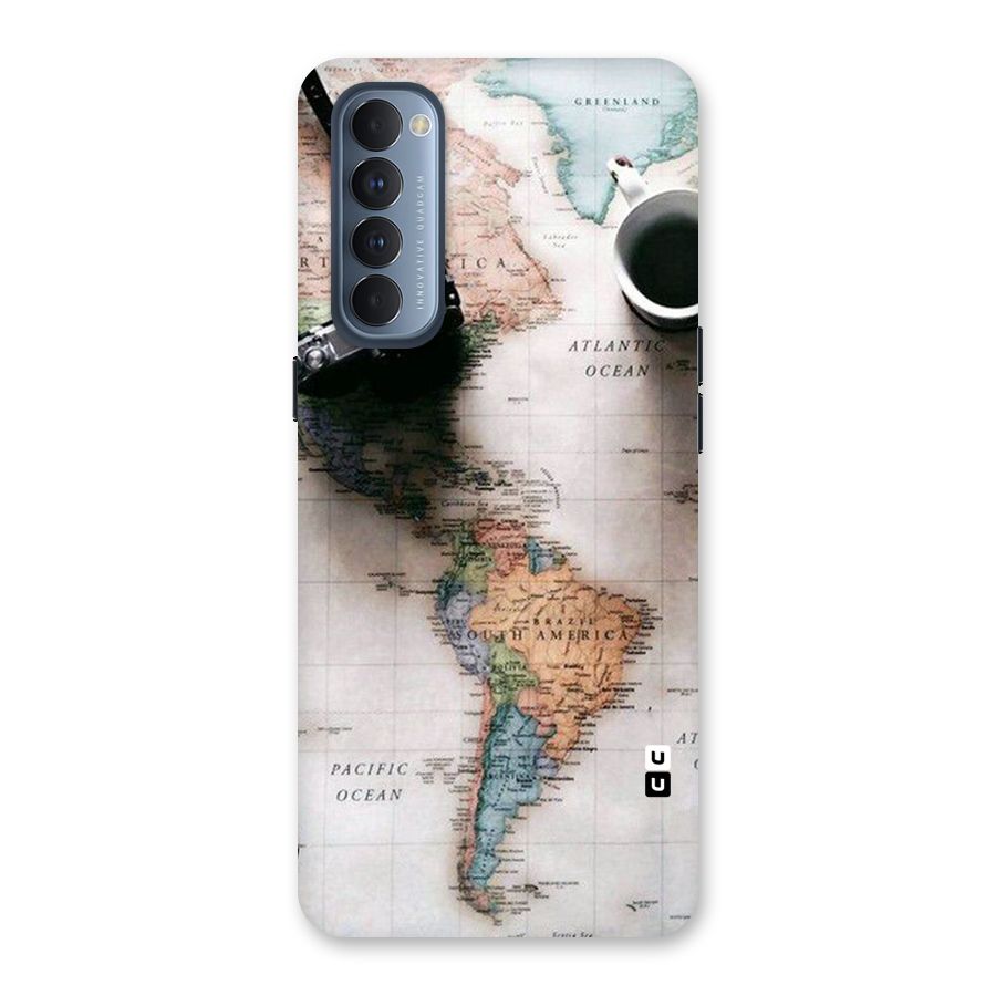 Coffee And Travel Back Case for Reno4 Pro