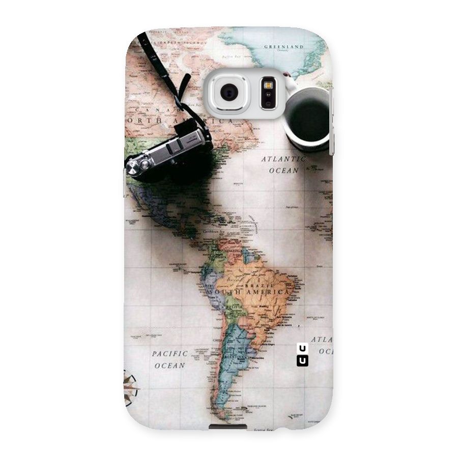 Coffee And Travel Back Case for Samsung Galaxy S6