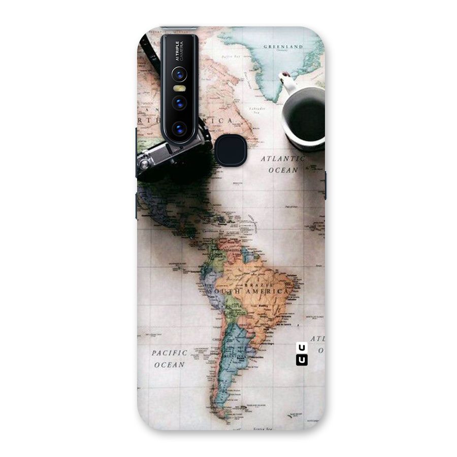 Coffee And Travel Back Case for Vivo V15