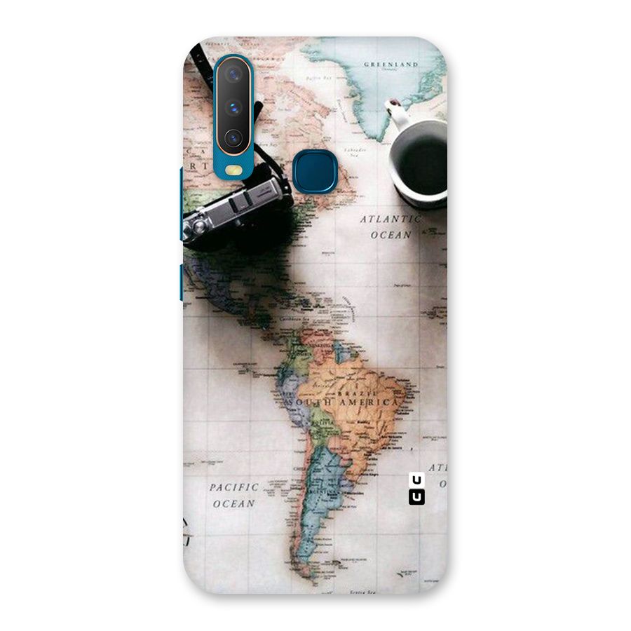 Coffee And Travel Back Case for Vivo Y17