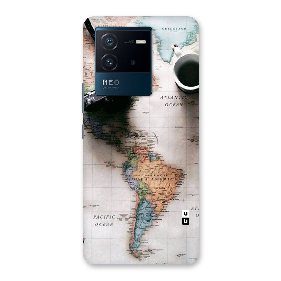 Coffee And Travel Back Case for Vivo iQOO Neo 6 5G