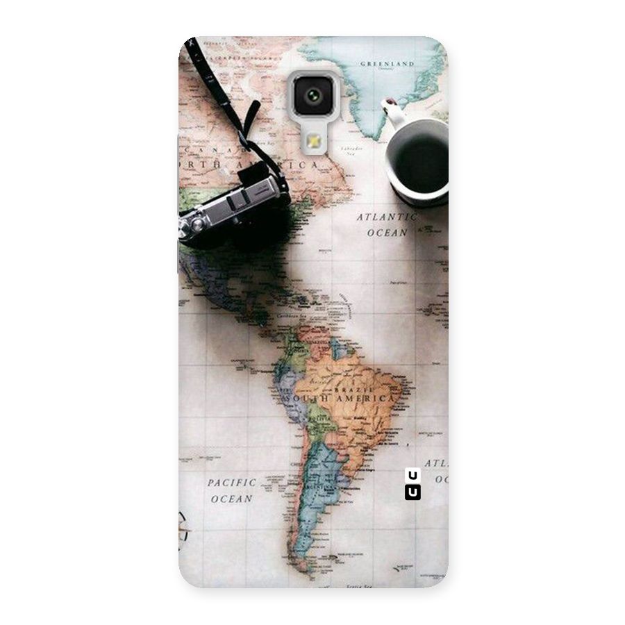 Coffee And Travel Back Case for Xiaomi Mi 4
