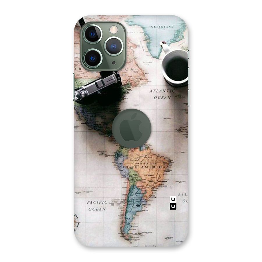 Coffee And Travel Back Case for iPhone 11 Pro Logo  Cut