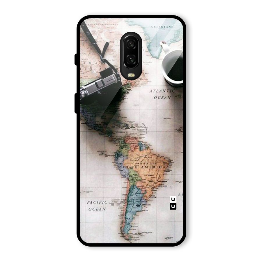 Coffee And Travel Glass Back Case for OnePlus 6T