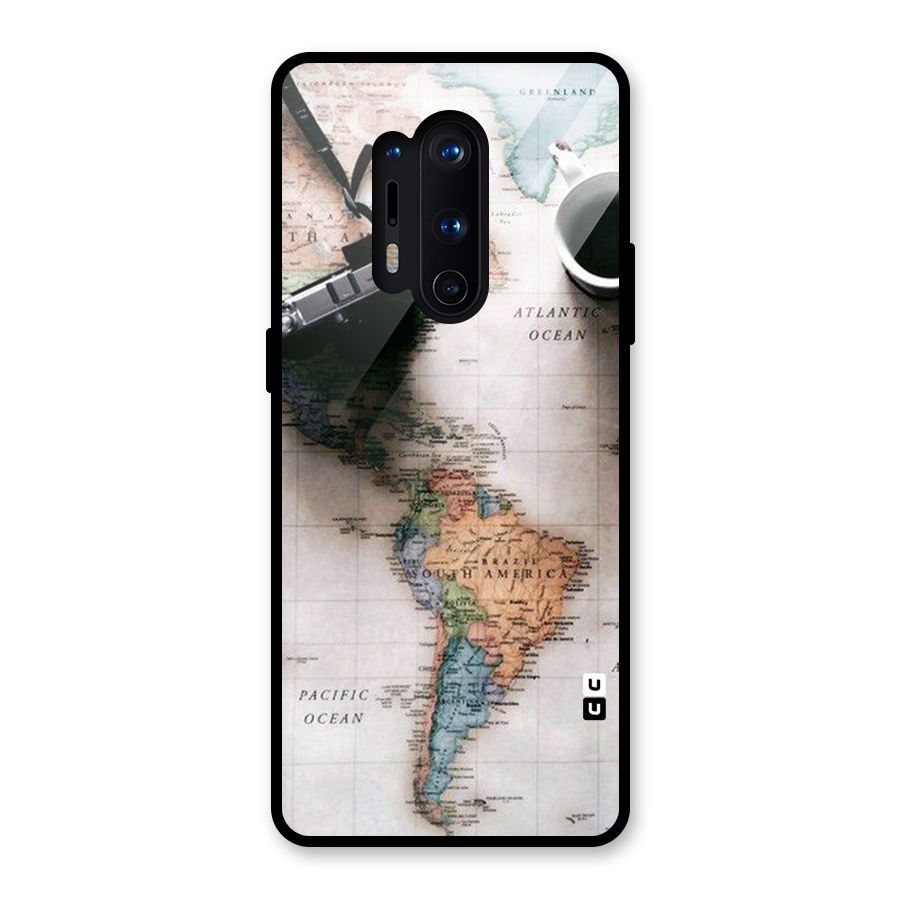 Coffee And Travel Glass Back Case for OnePlus 8 Pro