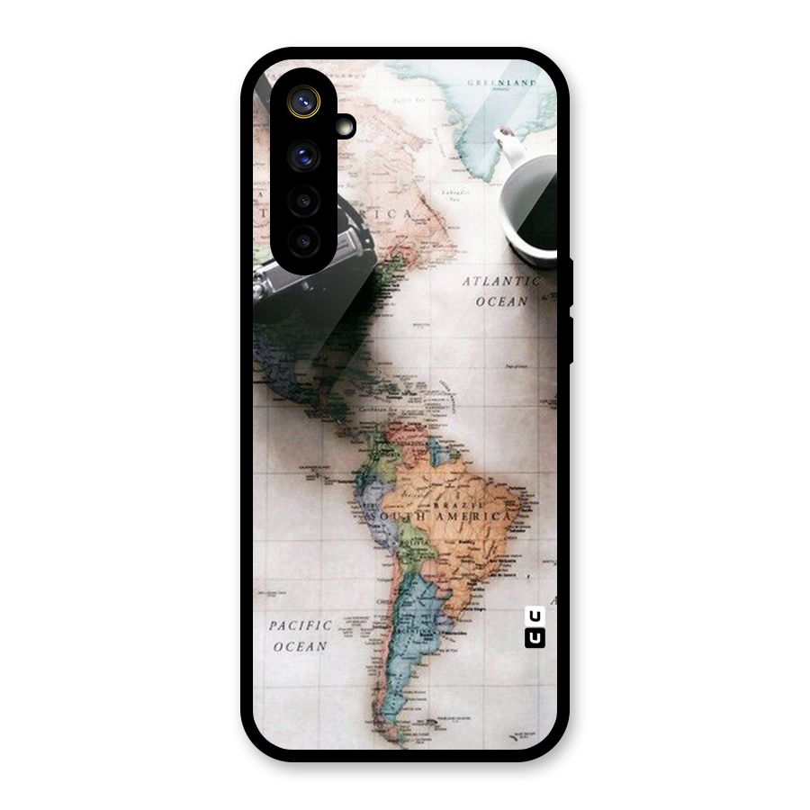 Coffee And Travel Glass Back Case for Realme 6i