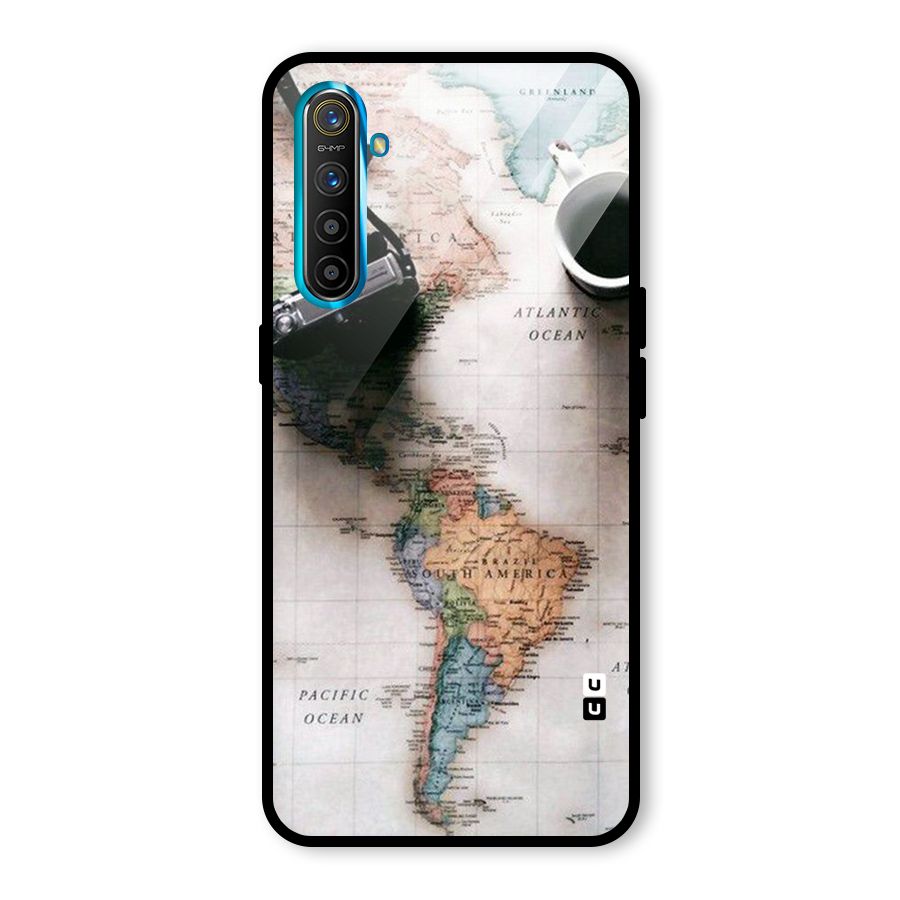 Coffee And Travel Glass Back Case for Realme X2