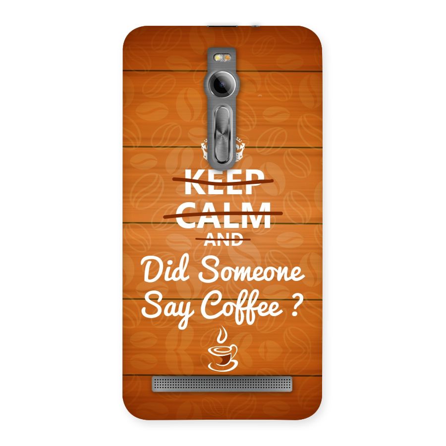 Coffee Ardour Back Case for Asus Zenfone 2