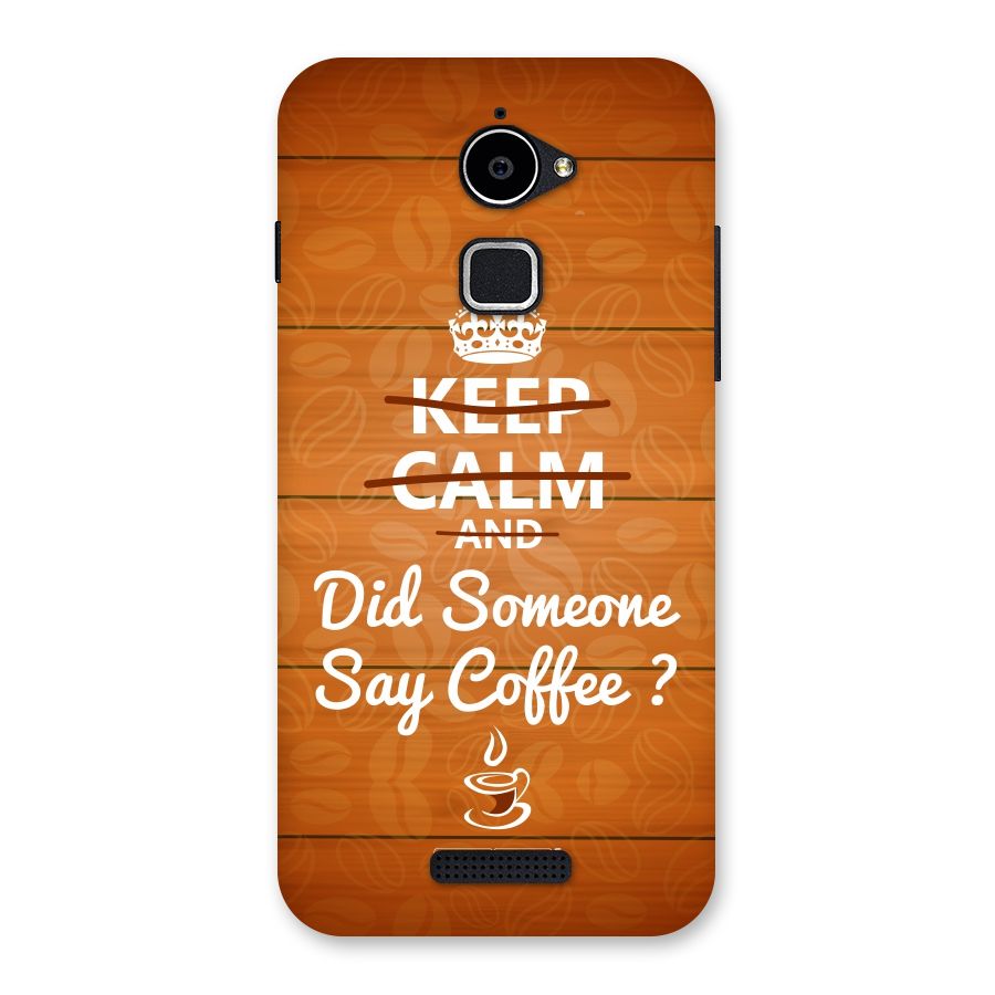 Coffee Ardour Back Case for Coolpad Note 3 Lite